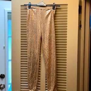 Sequin pants size small